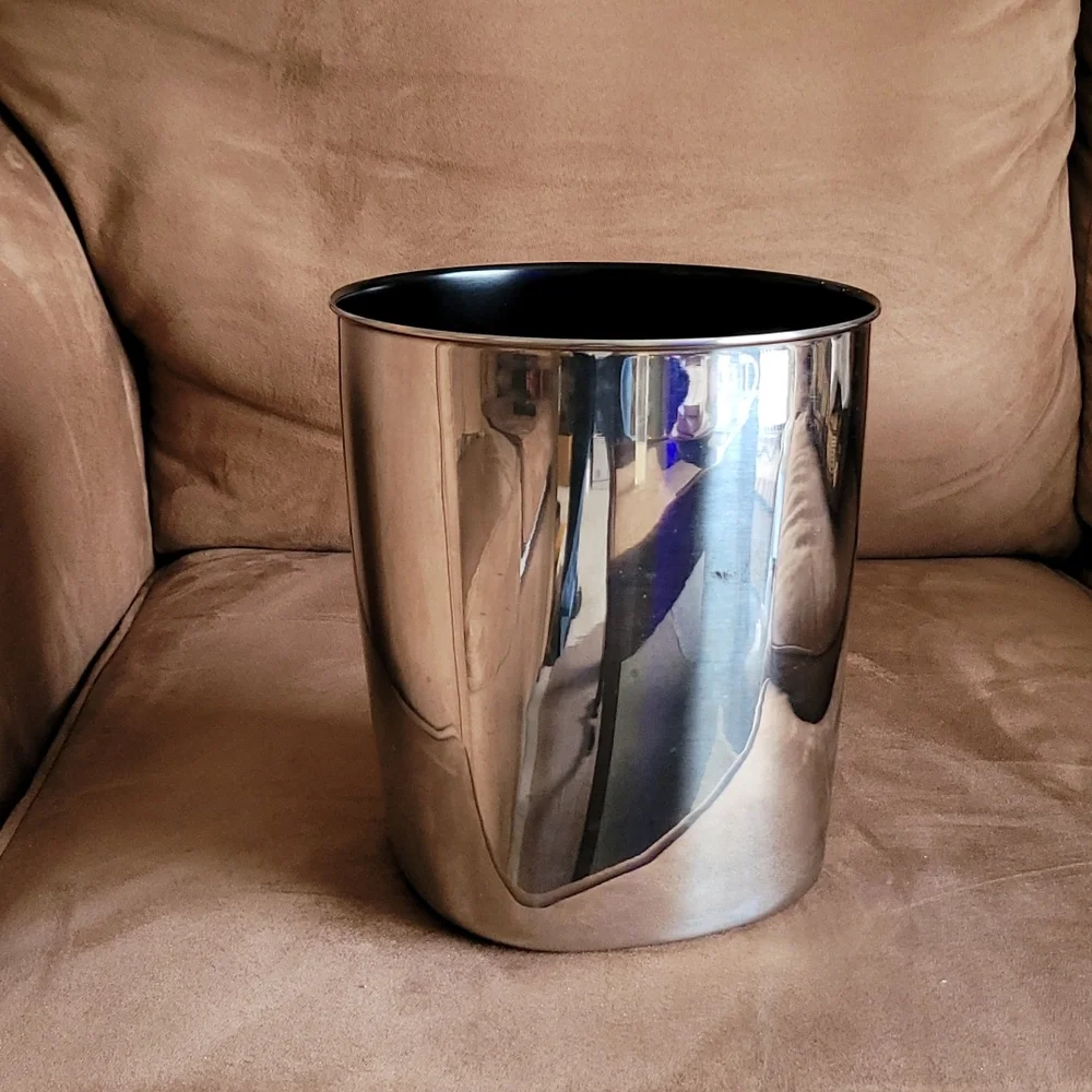 Vintage French Lanson Champagne Metal Ice Bucket